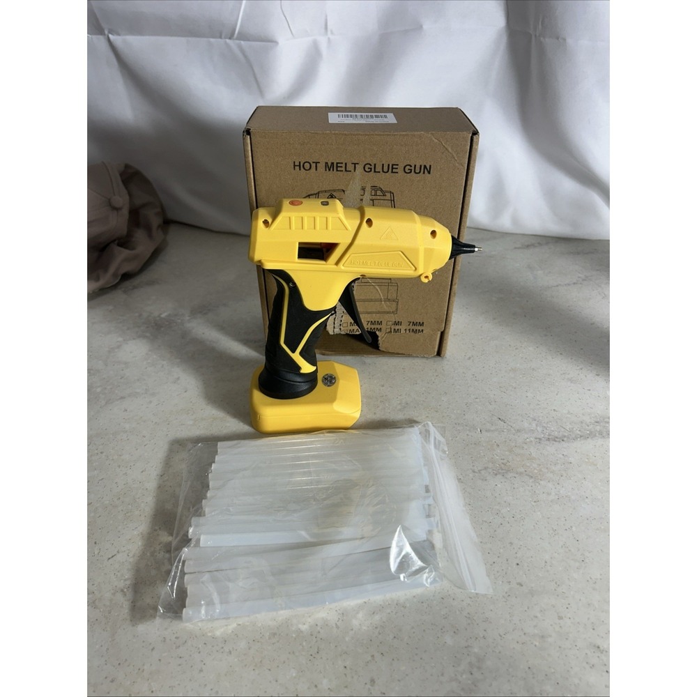 Hot Melt Glue Gun Compatible With Dewalt Battery